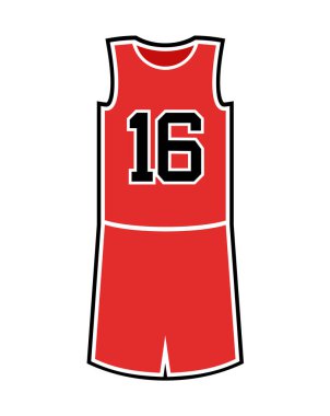 Sepet üniforması çiziminin yaratıcı tasarımı