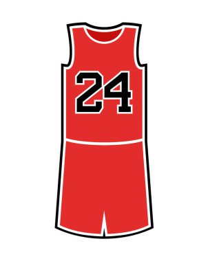 Sepet üniforması çiziminin yaratıcı tasarımı