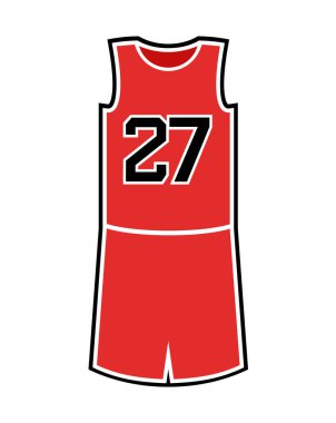 Sepet üniforması çiziminin yaratıcı tasarımı