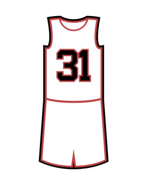 Sepet üniforması çiziminin yaratıcı tasarımı