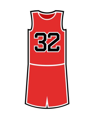 Sepet üniforması çiziminin yaratıcı tasarımı