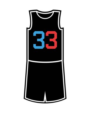 Sepet üniforması çiziminin yaratıcı tasarımı