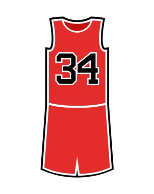 Sepet üniforması çiziminin yaratıcı tasarımı