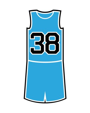 Sepet üniforması çiziminin yaratıcı tasarımı