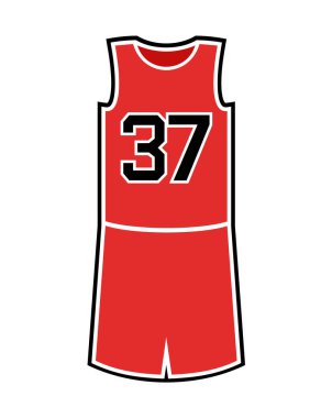 Sepet üniforması çiziminin yaratıcı tasarımı