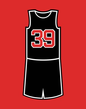 Sepet üniforması çiziminin yaratıcı tasarımı