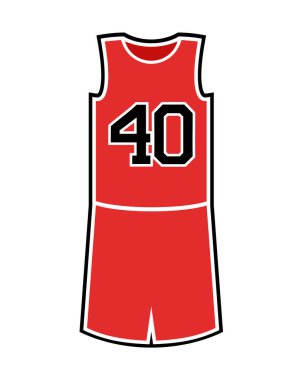 Sepet üniforması çiziminin yaratıcı tasarımı