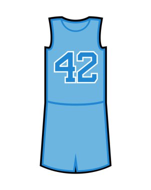 Sepet üniforması çiziminin yaratıcı tasarımı