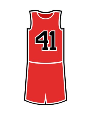 Sepet üniforması çiziminin yaratıcı tasarımı