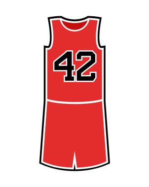 Sepet üniforması çiziminin yaratıcı tasarımı