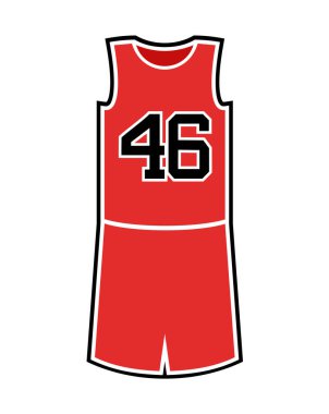 Sepet üniforması çiziminin yaratıcı tasarımı