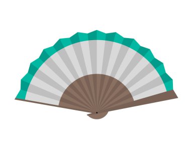 İspanyol Abanico illüstrasyonunun yaratıcı tasarımı
