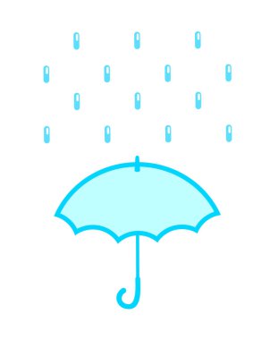 Şemsiye çiziminin yaratıcı tasarımı