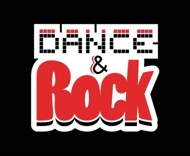 Dans ve Kaya sembolünün yaratıcı tasarımı