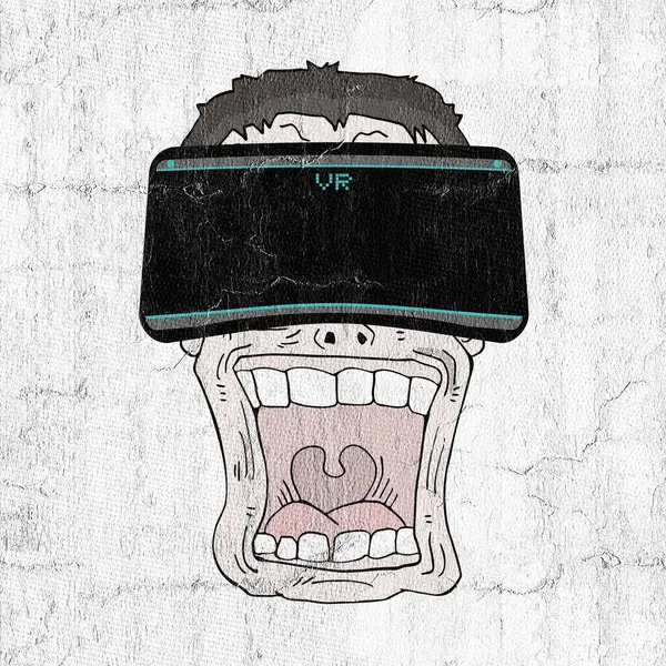 Sanal gerçeklik ifadesinin güzel bir görüntüsü