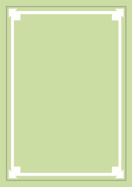 Güzel dekoratif çerçeve tasarımının yaratıcı tasarımı