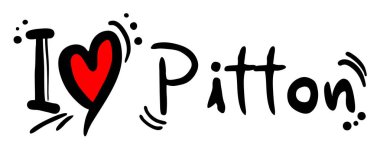 Pitton aşkının yaratıcı tasarımı