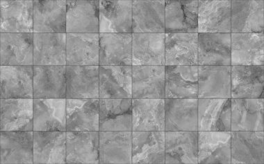 Natural stone tiling pattern, seamless texture map for 3d graphics clipart