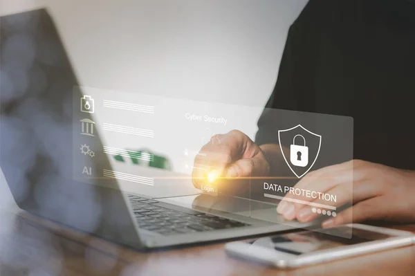 インターネット世界のデータ保護ビジネスセキュリティオンラインハッカー 品質のウェブサイトのパスワード個人情報を保護します 秘密システムは 安全な不正アクセスを確保するか 許可なしにコンピュータ ストック画像