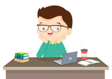 Mutlu çocuklar oturup çenelerini dinlendirirler.