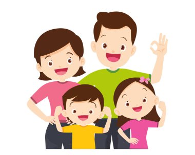 Mutlu Aile Spor Faaliyetleri. Anne, baba ve çocuk evde sabah egzersizi yapıyor. Baba, Anne ve Küçük Oğul Spor Salonu, Sağlıklı Yaşam Tarzı