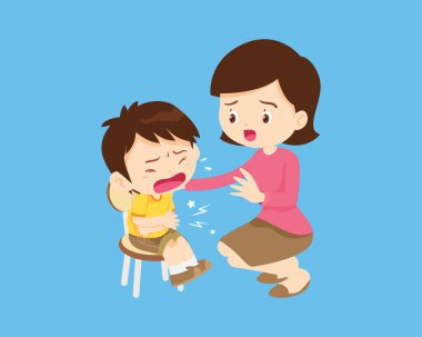 Aileleri olan üzgün çocukları teselli etmek