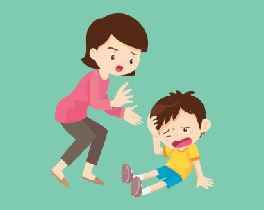 Aileleri olan üzgün çocukları teselli etmek