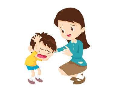 Üzgün çocukların aileleri ya da öğretmenleriyle ağlaması rahatlatıcı.