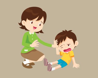 Üzgün çocukların aileleri ya da öğretmenleriyle ağlaması rahatlatıcı.