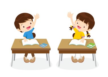 sınıftaki öğrenciler ve öğretmenler eğitim kavramını öğreniyorlar