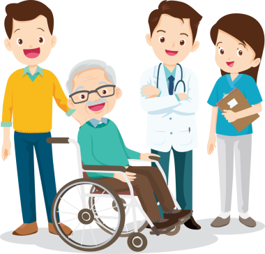 Aile kavramı için doktor ve hasta sağlık hizmetleri