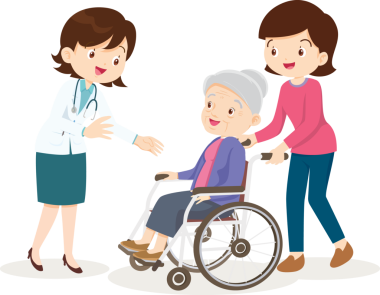 Aile kavramı için doktor ve hasta sağlık hizmetleri