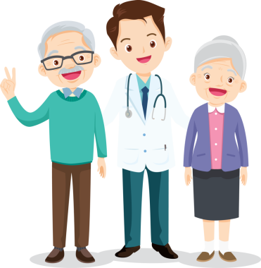 Aile kavramı için doktor ve hasta sağlık hizmetleri
