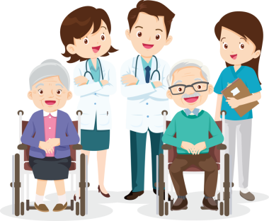 Aile kavramı için doktor ve hasta sağlık hizmetleri