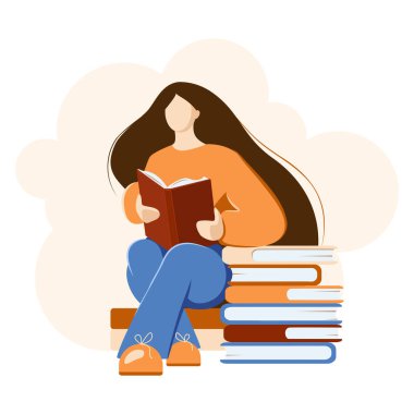 National Read Across America Day. Reading together. Vector illustration for background, banner, card, poster