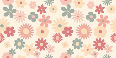 70 'ler tarzında, Daisy Flowers' ın 