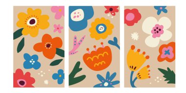 Beyaz arka planda karalama çizim tarzında oyuncu desenler. Bahar sezonu duvar kağıtları, kumaş baskıları ve şenlik tasarımı için uygun.