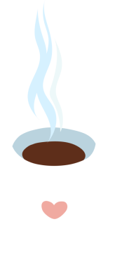 Kahve fincanı. el çizimi resimleme