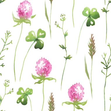 Suluboya yoncalarla kusursuz çiçek deseni 