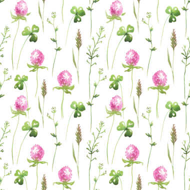 Suluboya yoncalarla kusursuz çiçek deseni 