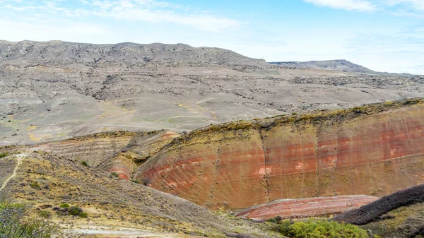 stock image Colorful spectacular valley panorama in Gareja desert. Kakheti, Georgia