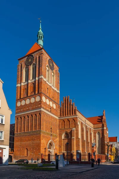 Danzig Polen März 2022 Johanneskirche Danzig Religion — Stockfoto