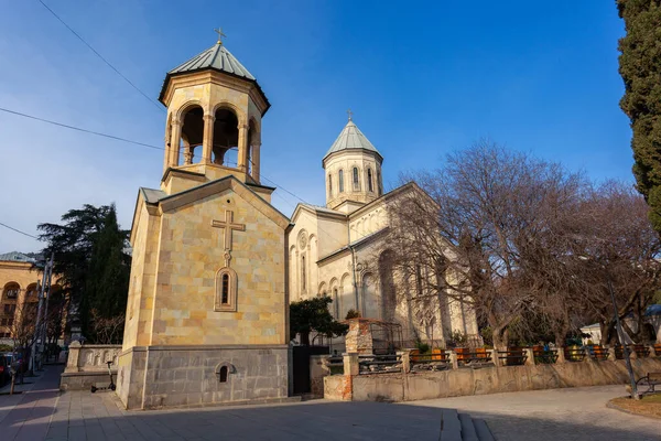 Kashveti Church George Tbilisi Travel — Stock Photo, Image