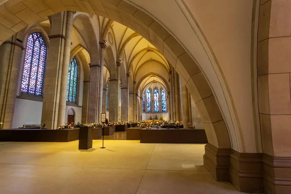 Dortmund Januar 2023 Innenausbau Der Basilika Dortmund Religion — Stockfoto