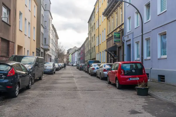 stock image Dortmund, Germany - 03 January, 2023: Street with people in Dortmund. Travel