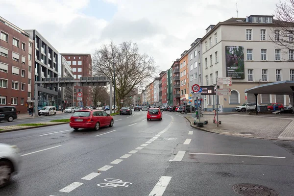 Дортмунд Германия Января 2023 Года Улица Людьми Дортмунде Поездки — стоковое фото