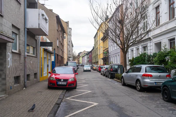 Dortmund Saksa Tammikuu 2023 Street Ihmisten Kanssa Dortmund Matkustaminen — kuvapankkivalokuva