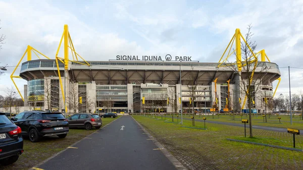 Dortmund Germany January 2023 Football Stadium Borussia Dortmund Sport — Stock Photo, Image