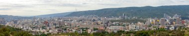 Gürcistan 'ın başkenti Tiflis' in güzel şehir manzarası, Seyahat