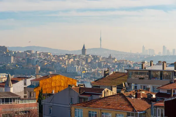 İstanbul 'un güzel manzarası. Seyahat
